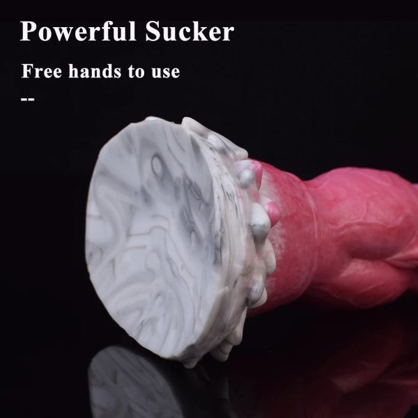 Fantasy Dildo with Knot Silicone Animal Sex Toys Wolf Dog Realistic Penis - Image 3