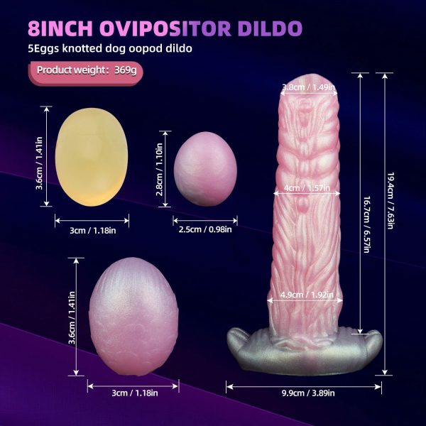 3 Sizes Soft Silicone Fantasy Ovipositor Dildo Anal Plug Sex Toys for Women Masturbator - Image 6