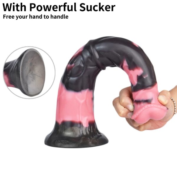 Animal Horse Realistic Anal Plug With Powerful Sucker Big Masturbator - Image 4