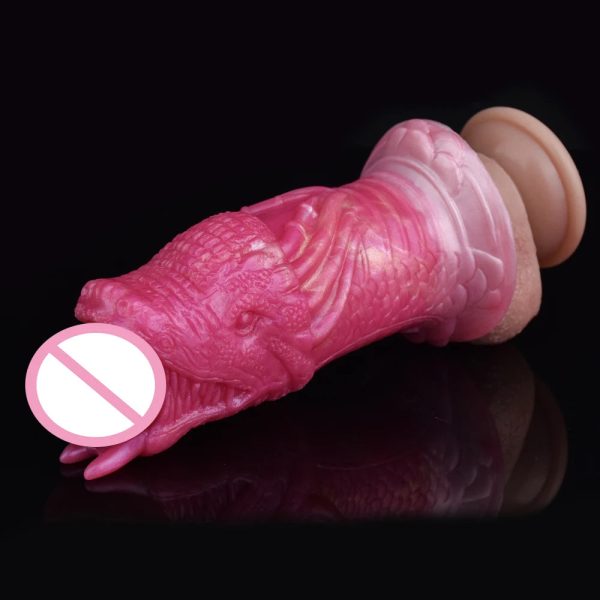 Animal Penis Enlargement Holster Soft Silicone Male Sex Toys - Image 3