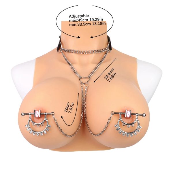 Non-piercing Nipple Clamps Breast Decoration Accessories Sex Game Toys - Image 9