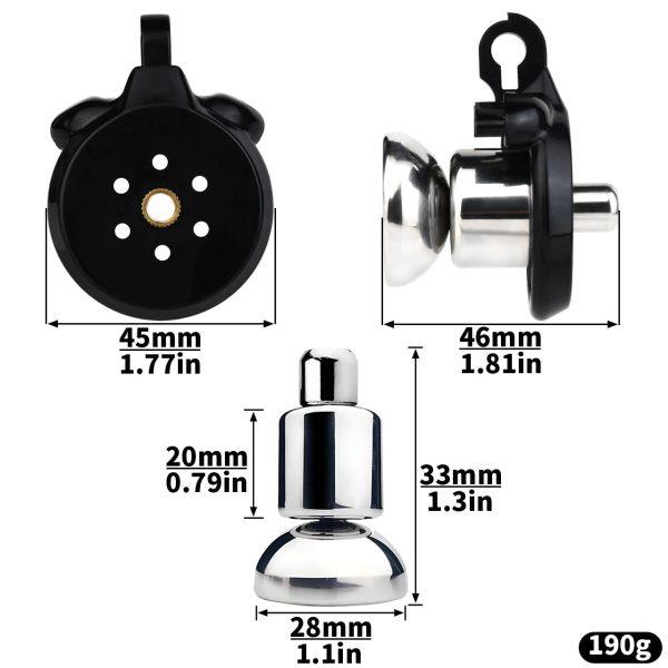 Chastity Cage for Male Penis Cage Cock Cage Chastity Devices Key Sex Toys - Image 6