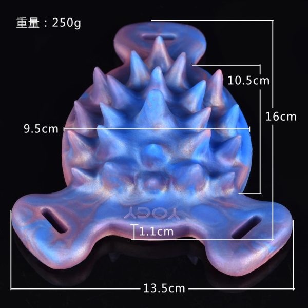 Silicone Grinder Triangle Wearable Masturbation Clitoris Sex Toys - Image 6