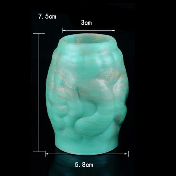 Male Condom Dragon Multiple Colors Soft Silicone Material Male Penis - Image 14