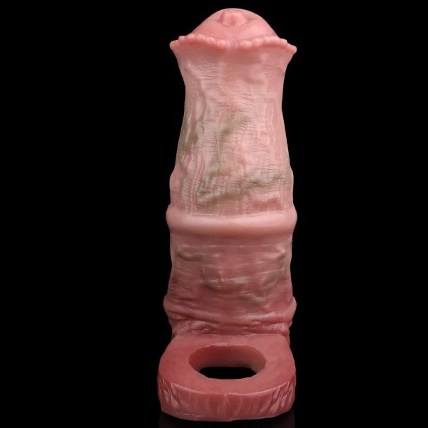 Realistic Horse Penis Simulator Male Penis Thickening And Lengthening Sleeve - Image 2