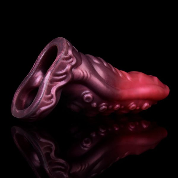 Reusable Penis Sleeve with Cock Ring Sex Toy - Image 4
