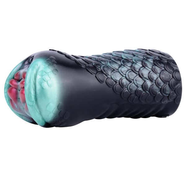 Black Snake Male Masturbator Soft Liquid Silicone Vagina Pocket Pussy - Image 3