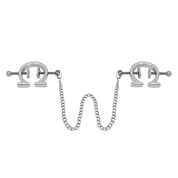 Bondaged Restraints Nipple Ring with Nipple Chain Noose Body Non Piercing Necklaces - Image 7