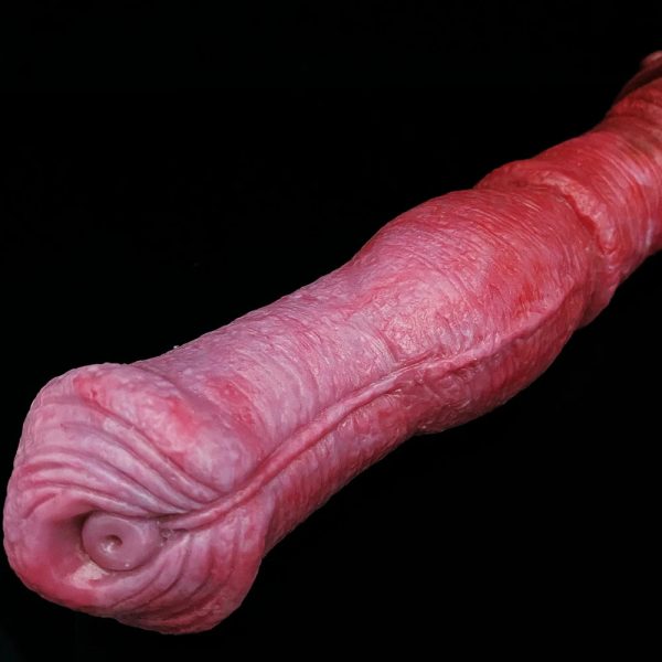Super Long Anal Plug 18.8'' Horse Dildo Double Head Animal Penis - Image 4