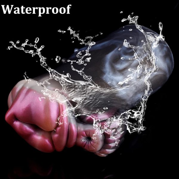 Single Channel Fake Masturbation Cup Soft Silicone Vagina Masturbator - Image 4
