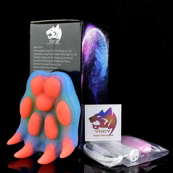Soft Silicone Grinder with Lighting Stick Wireless Remote Control Vibrating Dildo - Image 8