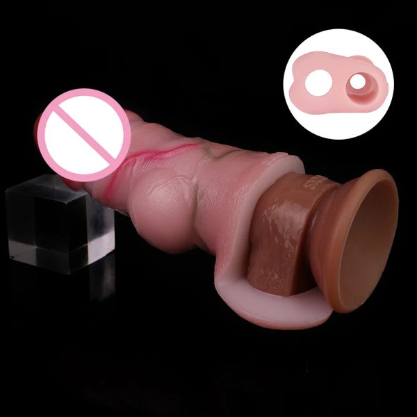 Penis Sleeve Male Penis Extender to Enlarge Sleeve Girth Delay Ejaculation Erection - Image 2