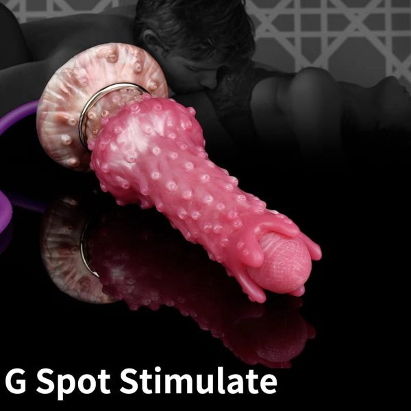 Alien Ovipositor Manual Inflatable Ovulation Lesbian Masturbator Vaginal Anus Stimulation - Image 2