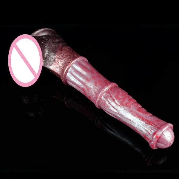 Soft Silicone Anal Dildo with Strong Suction Cup for Hands-Free - Image 5