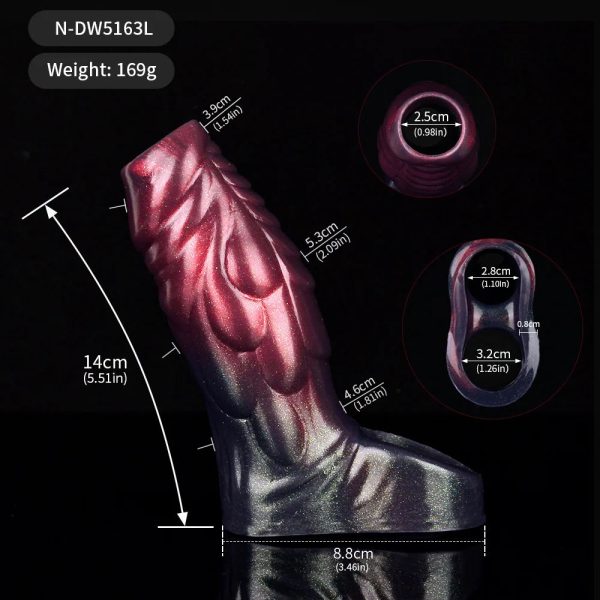 Extra Large Penis Enlargement Sleeve For Male Masturbation - Image 9