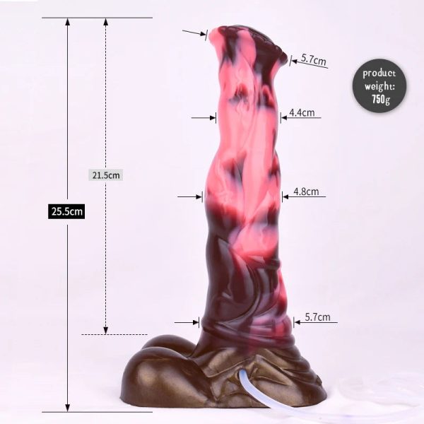 Multi Color Anal Dildo With Squirting Function Women Sex Toys - Image 6