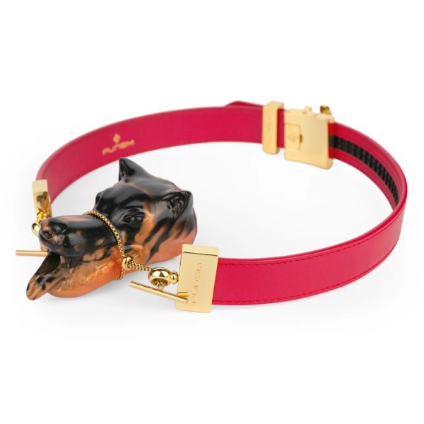 Akainu Fantasy Dog Sex Gag Leather Belt Mouth Plug - Image 10
