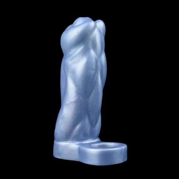 Silicone Hollow Penis Sleeve Enlargement Extender Delay Ejaculation Cock - Image 3