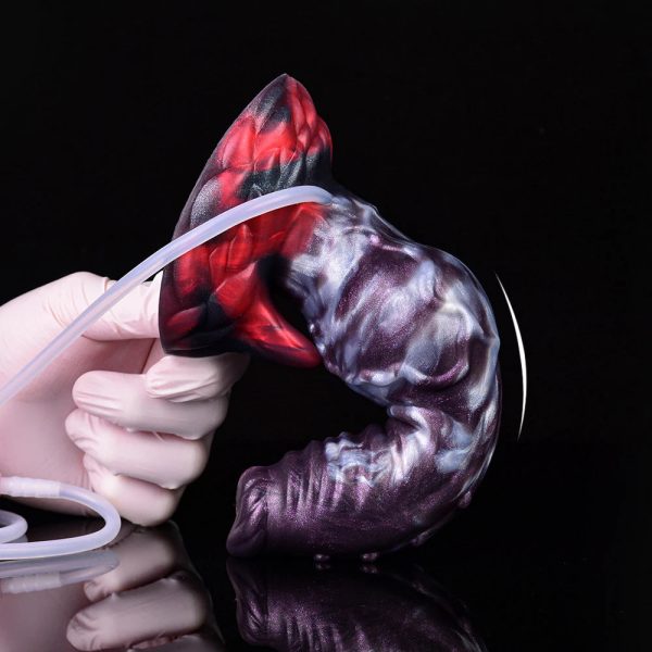 New Squirting Animal Dildo With Dog Knot Massage Vagina Orgasm - Image 3
