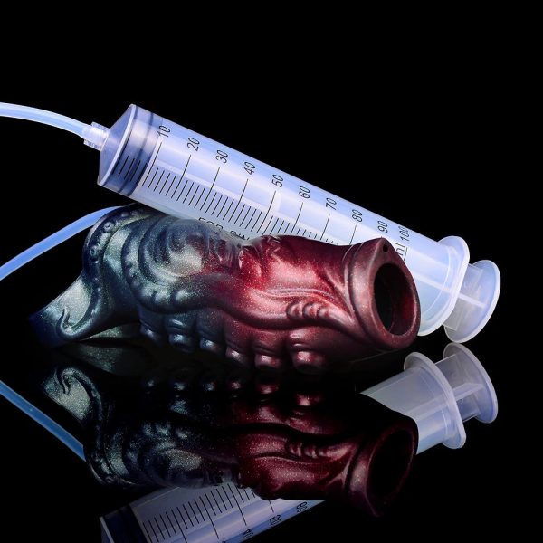 Dark Warrior Octopus Tentacle Hollow Water Spray Penis Sleeve Male Masturbator - Image 5