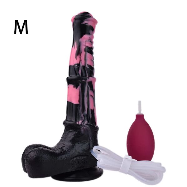 Two Sizes Water Spray Big Thick Dildo Sex Toy for Women - Image 11