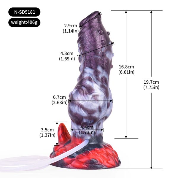 Fantasy Dildo with Strong Suction Cup Safe Material G spot Stimulator Dildos - Image 6