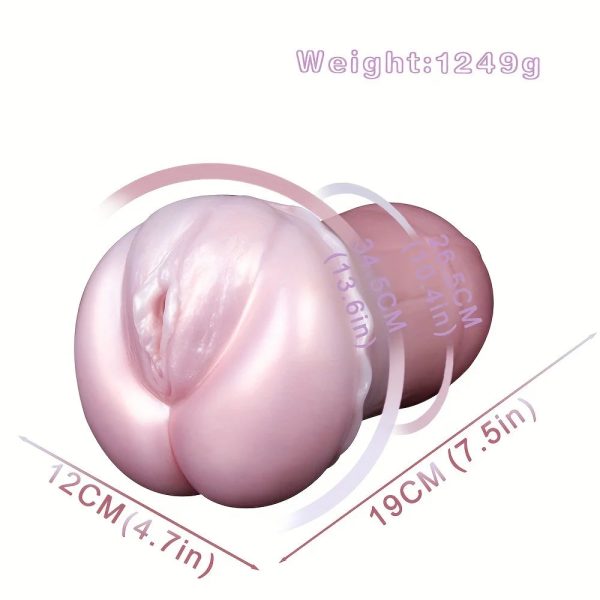 Realistic New Big Masturbator For Men Soft Silicone Realistic Vagina Penis - Image 12