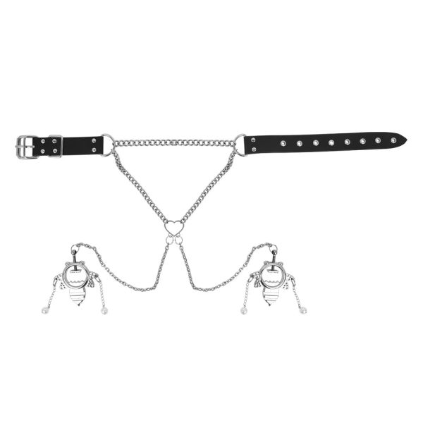 Bee Tentacles Nipple Clip with Nipple Chain Noose Adjustable Breast Stimulator - Image 8