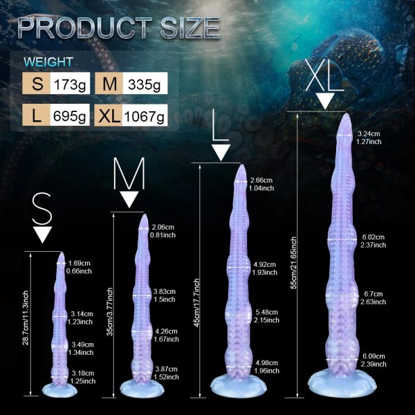 Silicone Anal Plug Octopus Anal Butt Plug Anal Expander Orgasm Stimulator Sex Toys - Image 6