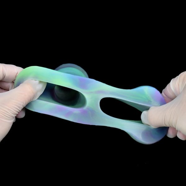 Fantasy Penis Sleeve With Testicle Ring Thickening and Lasting Penis Sheath - Image 5