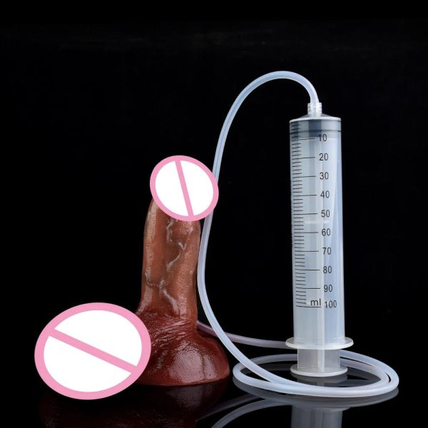 Sex Toys Simulation Ejaculation Dildo With Large Suction Cup - Image 8