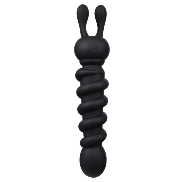 Thrusting Rabbit Vibrator Wand Adult Sex Toy for Clitoral Stimulation Handheld - Image 7