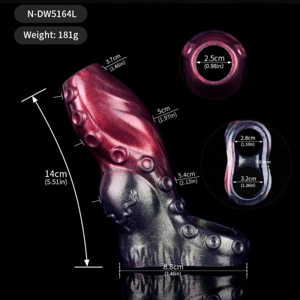 Penis Enlargement Holster With Spiral Bondage Cock Delay Ejaculation - Image 13