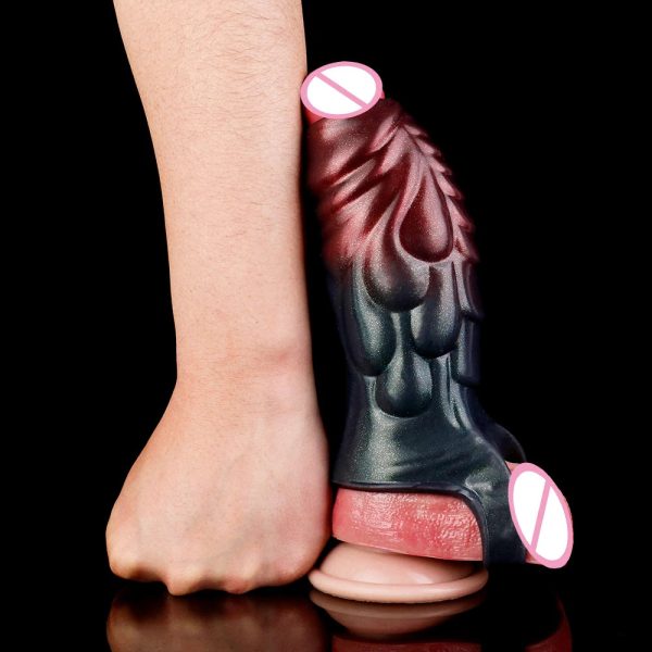 Extra Large Penis Enlargement Sleeve For Male Masturbation - Image 4