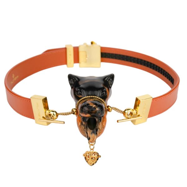 Akainu Fantasy Dog Sex Gag Leather Belt Mouth Plug - Image 17