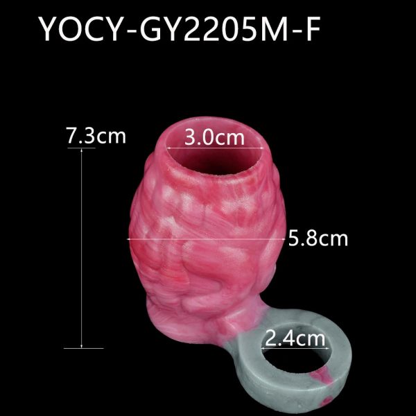 Male Penis Enlargement Sleeve With Anti-drop Ring - Image 7