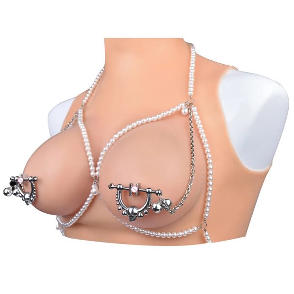 Decorations Nipple Clips Chain Non Piercing Breast Nipple - Image 8
