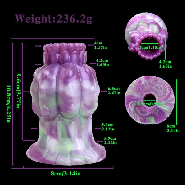 Silicone Hollow Anal Plug Butt Plugs Cacti Personal Sex Toys - Image 6
