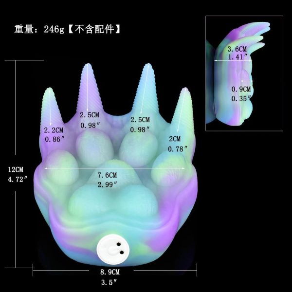 Wireless Remote Control Luminous Grinder Vulva Massage Orgasm Experience - Image 6