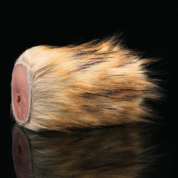 Animal Fur Lifelike Soft and Fleshy Texture Silicone Pocket Pussy - Image 3