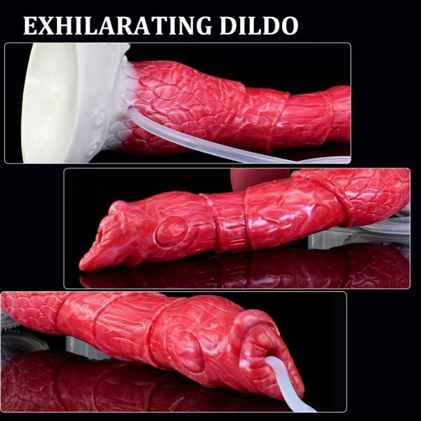 Irregular Fantasy Deer Dildo Soft Silicone Masturbators Squirting Dildos - Image 2