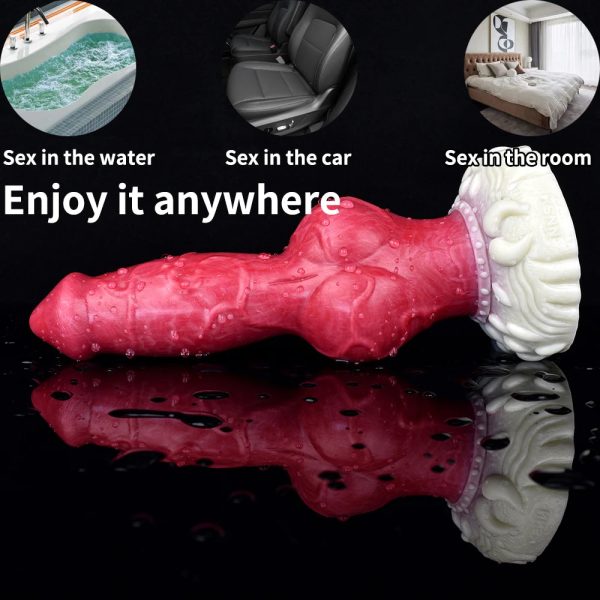 Animal Dog Dildo With Big Knot Women Sex Toys - Image 5
