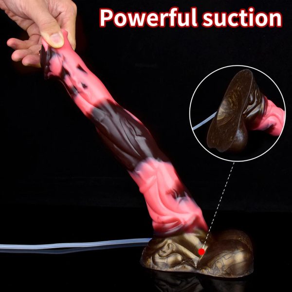 Multi Color Anal Dildo With Squirting Function Women Sex Toys - Image 4