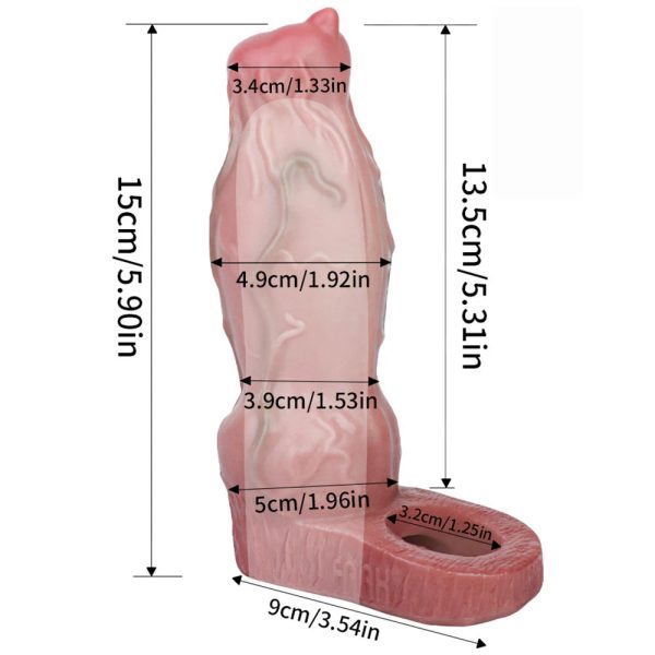 Realistic Dog Penis Elephant Penis Simulator Male Penis Thickening - Image 6