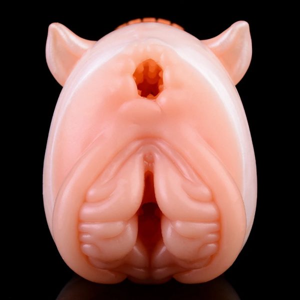 Corgl Colour Cow Male Masturbator Soft Liquid Silicone Vagina Anal Pocket Pussy - Image 2