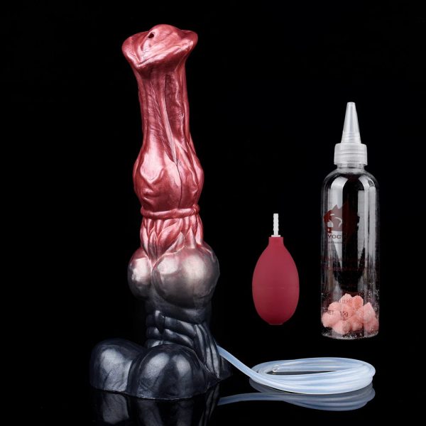 Silicone Horse Dildo With Squirting Function Fantasy Realistic Masturbators - Image 11