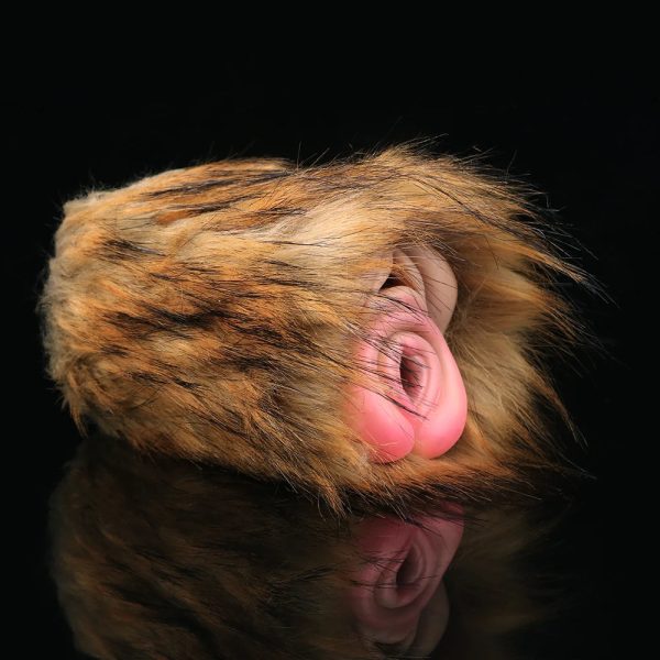 Animal Fur Lifelike Soft and Fleshy Texture Silicone Pocket Pussy - Image 7