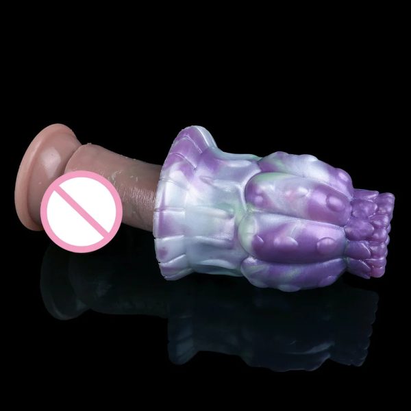 Silicone Hollow Anal Plug Butt Plugs Cacti Personal Sex Toys - Image 4