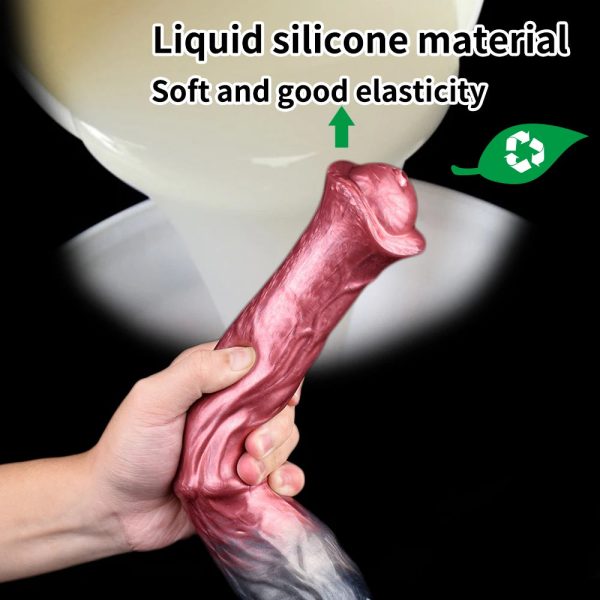 New Water Spray Sex Toys Animal Horse Ejaculation Dildo For Women - Image 5