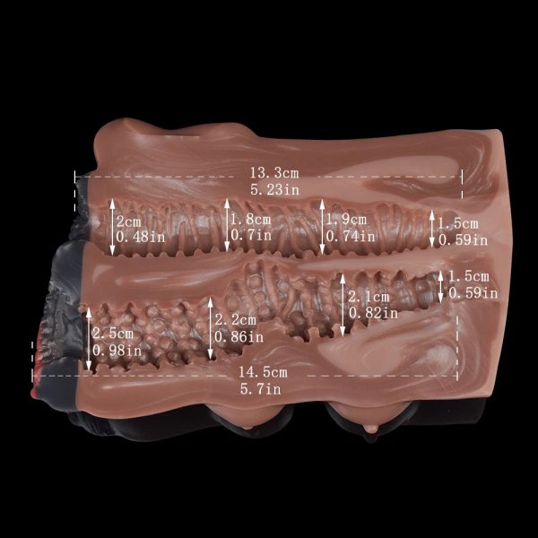 Soft Silicone Pocket Pussy Horse Male Masturbators with Animal - Image 6